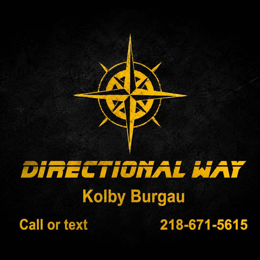 Directional Way — excavation contractor Fergus Falls, MN Directional Way logo — excavation contractor Fergus Falls, MN
